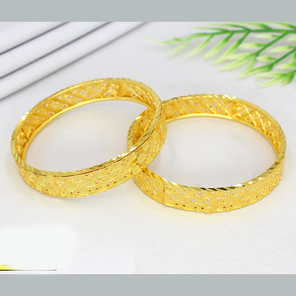Mahavir Forming Gold Bangle Set