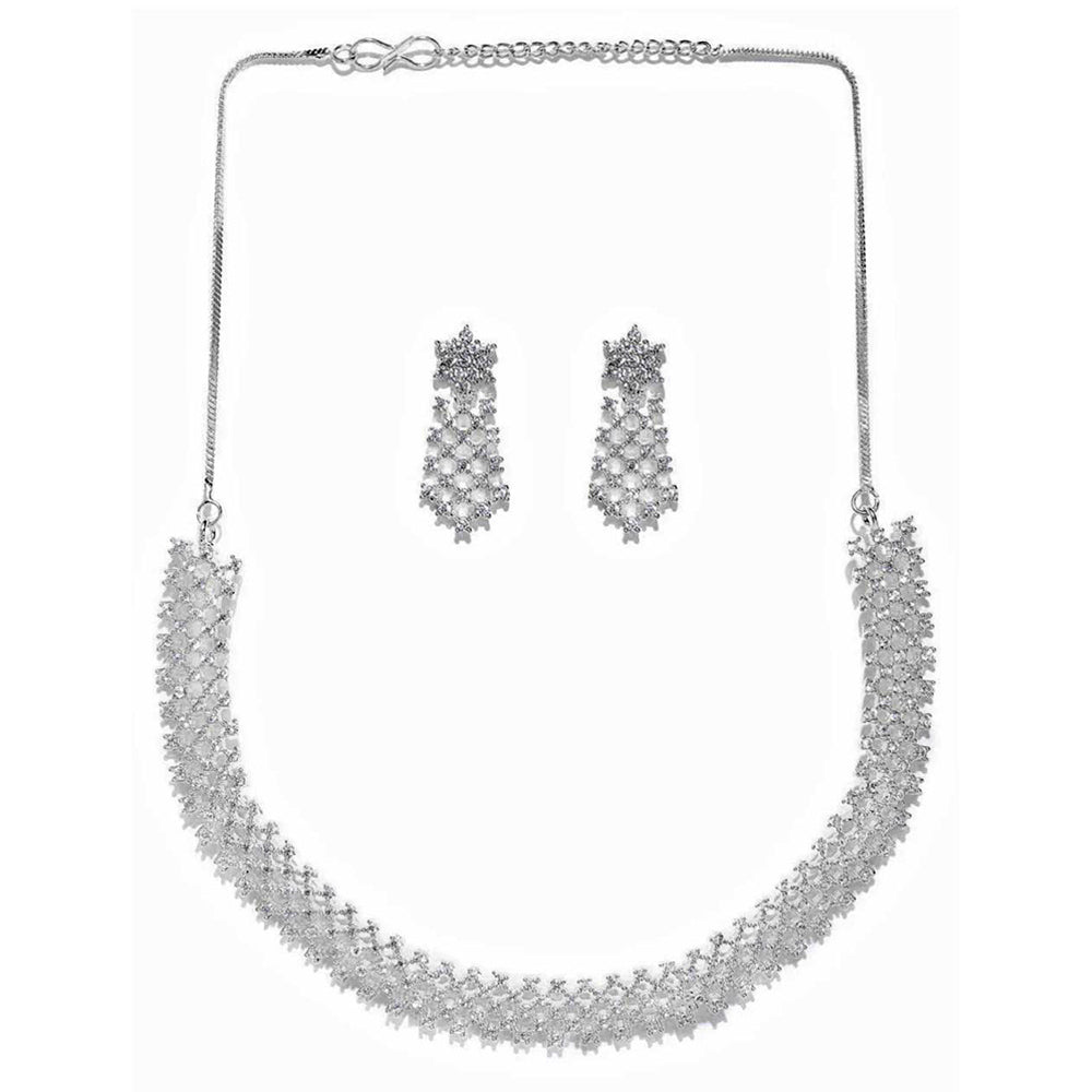 Sian American Diamond Necklace Set