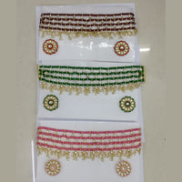 Midas Touch Statement Choker with Kundan and Classic Beadwork