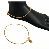 JS Fashion Royal High Gold Designer Anklet (Payal)