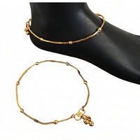 JS Fashion Royal High Gold Designer Anklet (Payal)