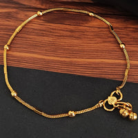 JS Fashion Royal High Gold Designer Anklet (Payal)