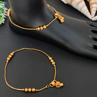 JS Fashion Royal High Gold Designer Anklet (Payal)
