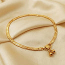 JS Fashion Royal High Gold Designer Anklet (Payal)