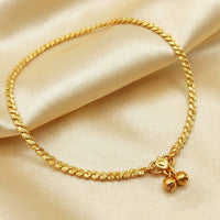 JS Fashion Royal High Gold Designer Anklet (Payal)