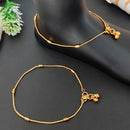 JS Fashion Royal High Gold Designer Anklet (Payal)