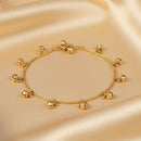 JS Fashion Royal High Gold Designer Anklet (Payal)