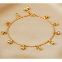 JS Fashion Royal High Gold Designer Anklet (Payal)