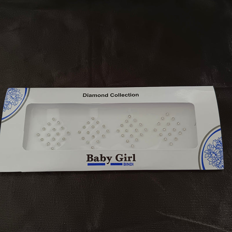 Baby Girl Bindi Sparkling White Diamond Bindi