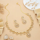HR Sales Premium Micro Gold Plated Austrian Stone Luxury Necklace Set 