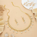 HR Sales Premium Micro Gold Plated Austrian Stone Luxury Necklace Set 