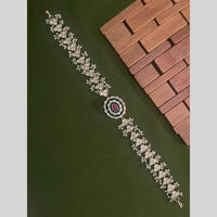 Arham Premium Gold Plated Designer Heavy Polki Kundan Stone Sheeshphool