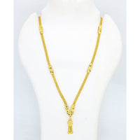 Mahavir Forming Look Gold Plated Long Necklace