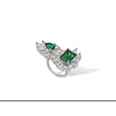 Sian Silver Plated American Diamond Ring