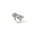 Sian Silver Plated American Diamond Ring