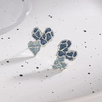 Bevy Pearls Heart Shape Studs Earrings 