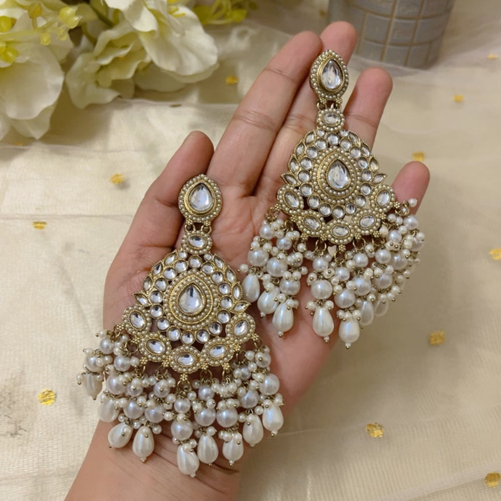ShringarStreet kundan Dangler earring in multi