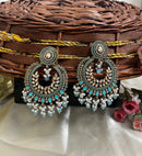 ShringarStreet Gold Plated Premium Quality Brass Beads Jhumki Earrings