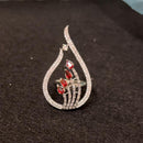 ShringarStreet Silver Plated AD Stone Ring