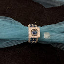 ShringarStreet Silver Plated AD Stone Ring