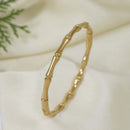 Tarohi Jewels Stainless Steel Bamboo Kada