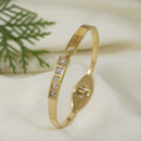 Tarohi Jewels Stainless Steel  kada