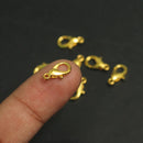 Kiraa 1440 Pcs Jewellery Making  Lobster Clasps Claw Hooks for Necklace and Bracelet Findings