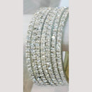 Chitra Bangles Glass Austrian Bangle Set (12 Piece In One Box)