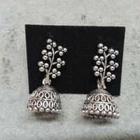 Darshana Jewels Oxidised Plated Pack Of 24  Jhumki Earrings - TAHEAR78