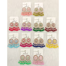 Dhwani Sparkling Crystal And Pearl Elegant Meenakari Dangler Earrings