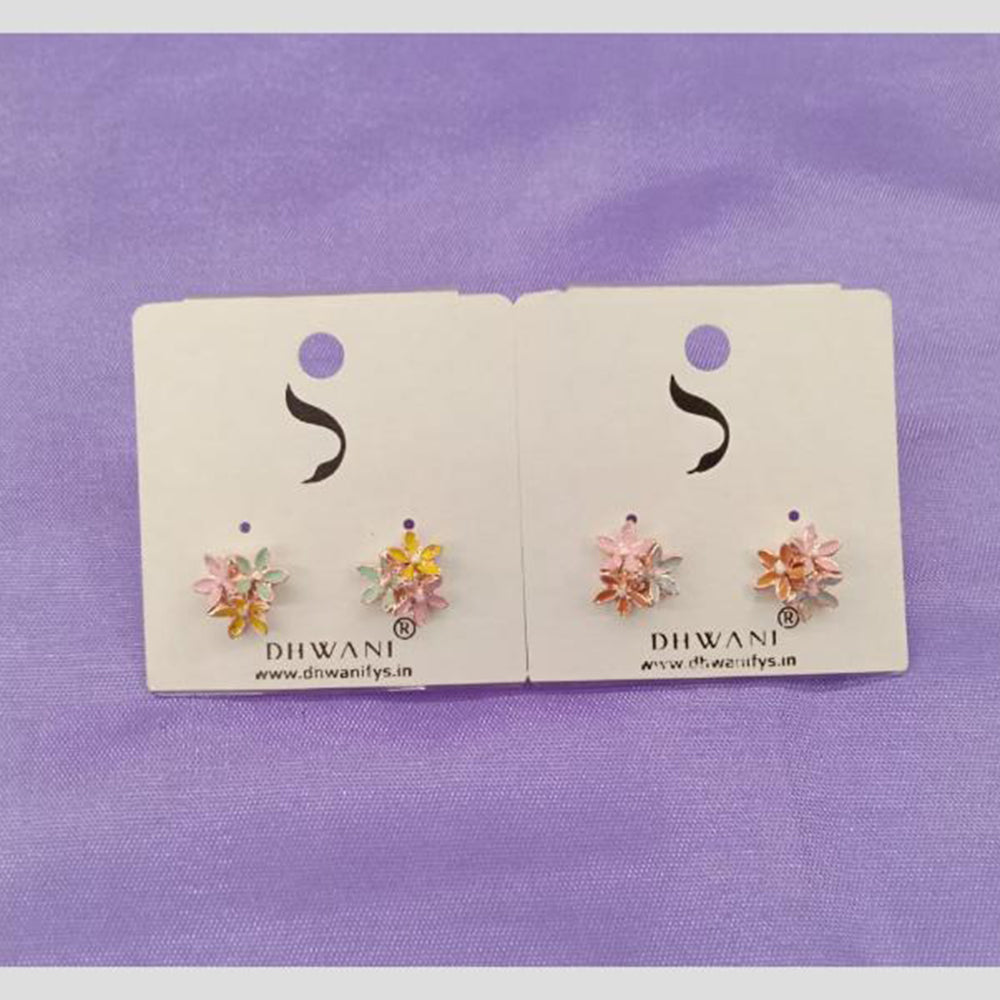 Dhwani Meenakari Studs Earrings