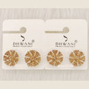Dhwani Minimal Austrian Stone Stud Earrings 