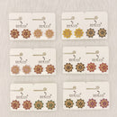 Dhwani Minimal Austrian Stone Stud Earrings 