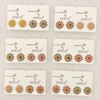Dhwani Minimal Austrian Stone Stud Earrings 