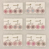 Dhwani Minimal Austrian Stone Stud Earrings 