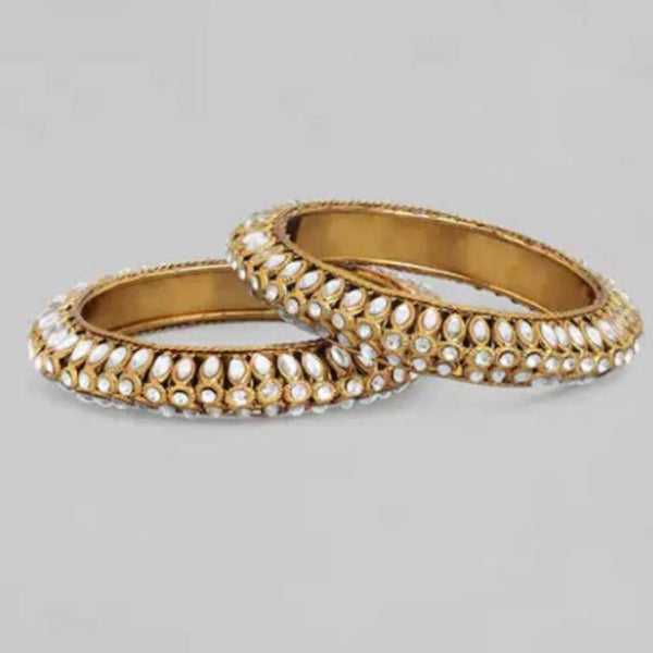 Infinity Jewels Gold Plated Bangles