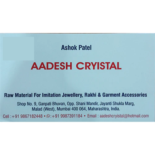Aadesh Crystal