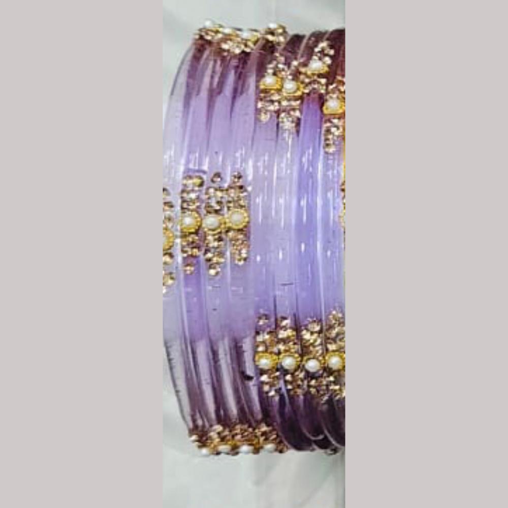 Chitra Bangles Multi Color Glass Bangle (12 Piece In 1 Box)