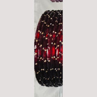Chitra Bangles Multi Color Glass Bangle (12 Piece In One Box)