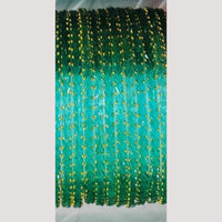Chitra Bangles Multi Color Glass Bangle (12 Piece In One Box)