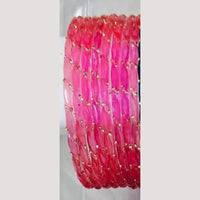 Chitra Bangles Multi Color Glass Bangle (12 Piece In One Box)