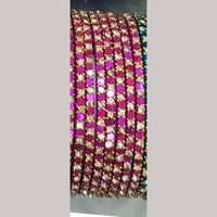 Chitra Bangles Multi Color Glass Bangle (12 Piece In 1 Box)