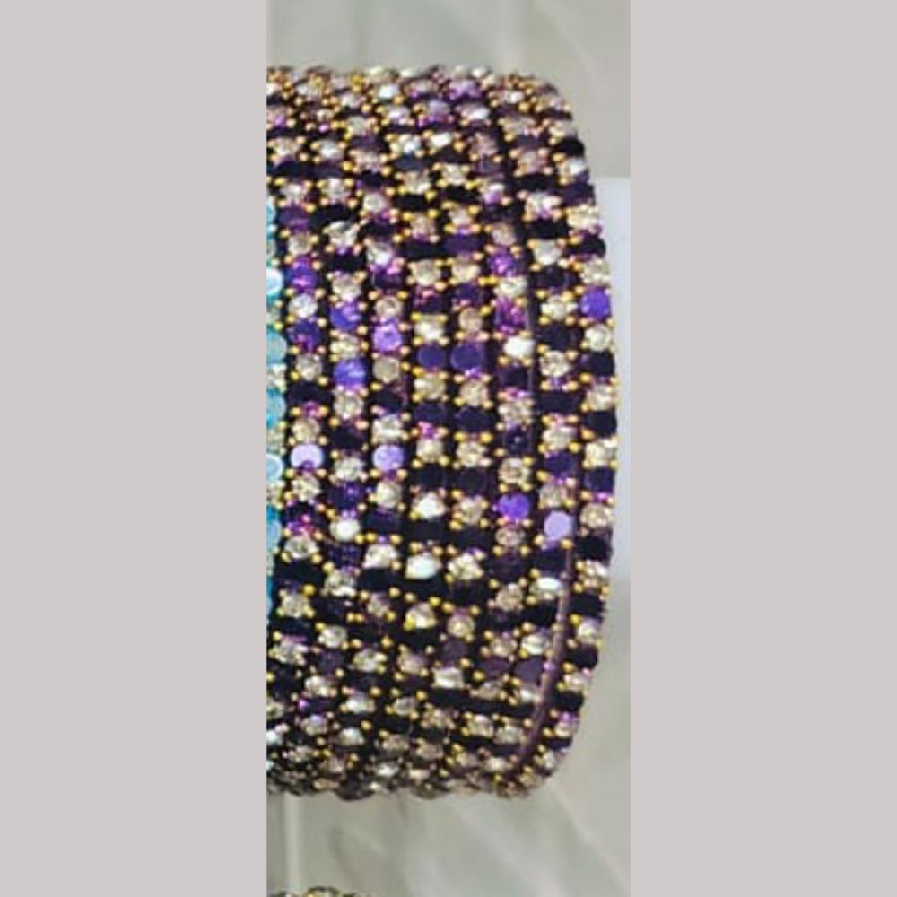 Chitra Bangles Multi Color Glass Bangle (12 Piece In 1 Box)
