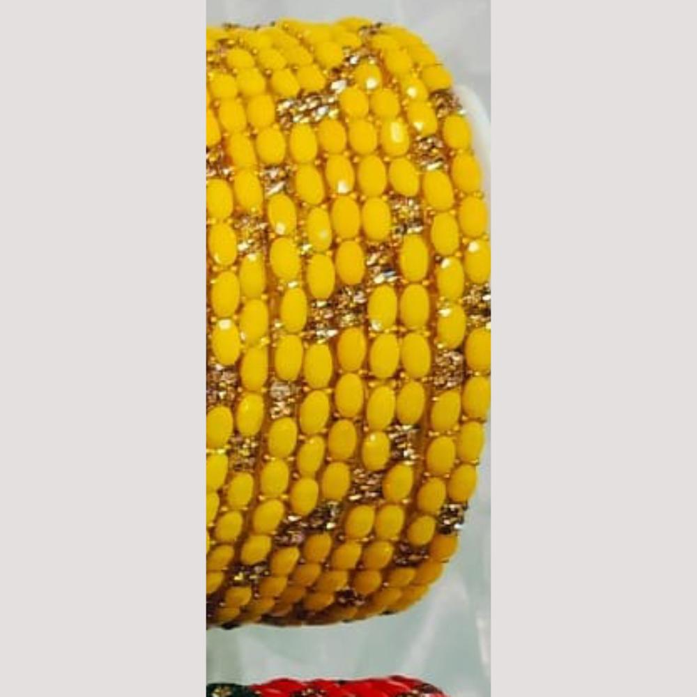 Chitra Bangles Multi Color Glass Bangle (12 Piece In One Box)
