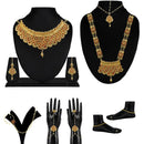 Utkrishtt Set Of 10 Bridal Jewellery Combos