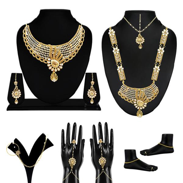 Utkrishtt Set Of 10 Jewellery Bridal