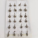 14Fashions Oxidised Plated 24 Mix Nose Ring Jewellery Combo - 1003898