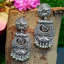 Shreeji Oxidized Plated Dangler Earrings - 10101006SL