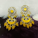 Bhavi Jewels Gold Plated Meenakari Jhumki Earrings