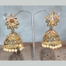 Shreeji Gold Plated Jhumki Earrings